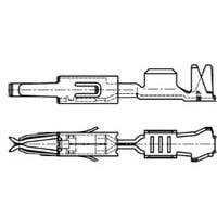 AMP Connectors - TE Connectivity 964263-2 Quick Connect MICRO TIM2 CONTACT