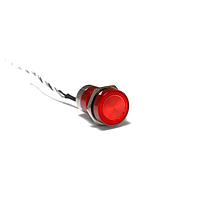 Bulgin MC16MORRD Sealed 16mm Norm Op Al Red Anodised Red LED