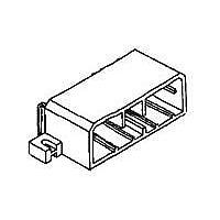 AMP Connectors - TE Connectivity 173856-6 Connectors 070 MLC 8P GRAY CAP ASSY