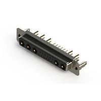 EDAC 628-17W5224-7TD Mixed Contact D-Sub Connectors Vertical Combo Dsub