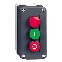 SCHNEIDER XALD363G Flush .2 P.B. + LIGHT CONT. BOX