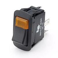 Littelfuse 58312-R1 Rocker Switches ROCKER  ON-ON RED LED