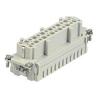 HARTING 09340102702 Inserts FEMALE INSERT 10 POLES SCW TERM