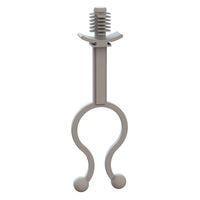 Essentra Components 23EZF062C100 Twister for Cable Twist Lock, Fir Tree Mount, .625 Hold, .935 Space