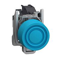 SCHNEIDER XB4BPS61GEX Standard Switches HAZ LOC PUSHBUTTON SWITCH, 24- 240 Vac/dc, CONTACTS 1 N.O., Blue, -40 +70 , IP66