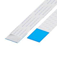 GCT (Global Connector Technology) 10-11-D-0101-C-4-08-4-T FFC / FPC Jumper Cables 1mm Pitch FlatFlexCable, 11Contact, Conductor OppSide, Len101mm/4in, Tin Plt