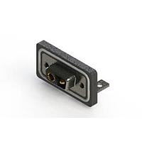 EDAC 630W2WK2340-1NC Mixed Contact D-Sub Connectors Right-angle Waterproof Power Combo D-Sub Connector