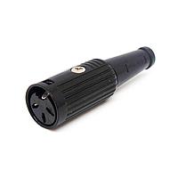 Deltron 601-0300 Screened DIN Connectors JACK 3 PIN BLK