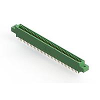 EDAC 345-086-524-802 With Flanges 86P .100" x .200" GREEN