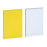 SCHNEIDER ZBY5102 Switch Hardware 18X27MM LGND FOR ENGR,WHITE BACKGROU