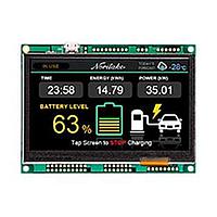 Noritake GTWQ043S3B00PW TFT LCD Display Modules GUI Design Tool Supported 4.3" Wide Temp