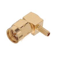 Radiall R124172123 Connectors SMA / RIGHT ANGLE PLUG CRIMP TYPE CABLE 2.6/50 S