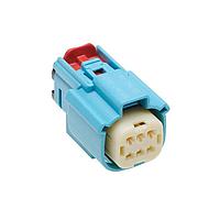 Molex 300361-3031 Female Connector Assembly MX150 Mid-Voltage ASSY 2 Row w/ Conn Pos Assurance w/ Clip-Slot Blue A/6