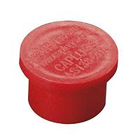 Caplugs AS138-19B Accessories ELECT CONN DUST CAP BLK .81X.625X.57X.63