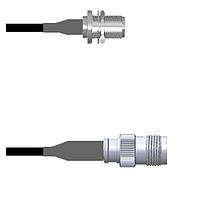 Amphenol Custom Cable Q-2304L000D060i RF Cable Assemblies N-SJB/TNC-SJ LMR19 60I