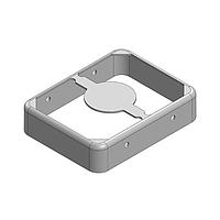 Masach Tech MS223-10F EMI/RFI Shield Frame, Two-Piece 22.3 x 17.3 x 3.3mm Two-piece Drawn-Seamless RF Shield/EMI Shield FRAME (CRS)