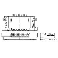 KYOCERA AVX 086212020340800A+ Headers FPC 0.5MM 20POS