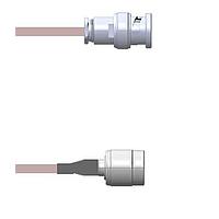 Amphenol Custom Cable Q-0I0510001024i RF Cable Assemblies BNC-SP/TNC-SP G178 24I