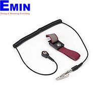 Statico S1011 Cleanroom Metal Wrist Grounding Strap (Wrist strap with 12’ coil cord (S, M, L, XL))