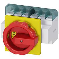 SIEMENS 3LD25043VK53 Rotary DISC SW 63A ROT HDL 4HOLE R/Y 6P