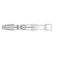Eaton Souriau-Sunbank RC16M23GE1K Contacts Crimp Socket Contact 16-20 AWG