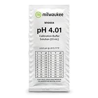 MILWAUKEE M10004B-500 pH 4.01 Calibration Solution Sachets (500 x 20 ml sachet)