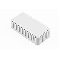Hammond Manufacturing 1551V2WH Square SNAP VENTED WHITE 3.15Hx1.57Wx.79D