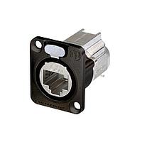 NEUTRIK NE8FDX-Y6-B XLR RECP CAT6A D series shielded IDC - black