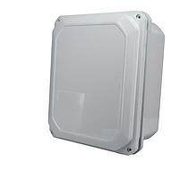 Bud Industries DPS-28729 PC Enclosure Gray Screwed Cover IP68 NEMA 6P PC Enclosure with Adjustable panel height   (15.24 X 15.24 X 7.72 In)