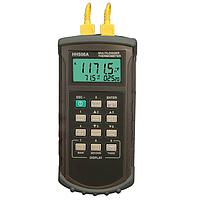 OMEGA HH506RA 2 Channel 7 Thermocouple Types Datalogger Water/Splash Proof (Temperature, RS232, ± 0.3 °C (± 0.54 °F))