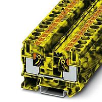 PHOENIX CONTACT 1077088 DIN Rail Terminal Blocks Feed-through terminal block  nom. voltage: 1000 V  nominal current: 57 A  connection method: Push-in connection  Push-in connection  number of connections: 2  cross section: 0.5 mm - 16 mm   AWG: 20 - 6  width: 10.2 mm  height: 49.5 mm  color: black/