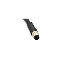 Amphenol LTW M12L-05BMEM-SL8H04 Sensor Cables / Actuator Cables M12 Circular Metric Connector, L Code, Metal, 16A, 05 pins, Male Connector, Male (Power) + Female (Ground) Contact, Straight, Screw Thread, Overmolded, Length 4000mm, IP68 / IP69K