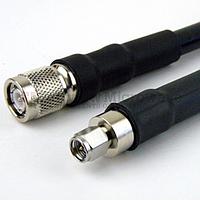 Fairview FMC0203400LF SMA Male to TNC Male Cable LMR-400 Coax with Times Microwave Connectors and RoHS Compliant