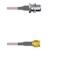 Amphenol Custom Cable Q-1T03B0005009i RF Cable Assemblies N-SJB/SMA-SP G316 9I