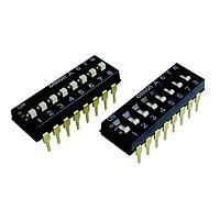 Omron Electronics A6TN-0101 DIP Switches Slide Type DIP (Wht) 10Pin, Flat Actuato