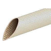 Alpha Wire AF1555 NA005 Non-Expandable 0.186 inch I.D. Fiberglass Acrylic Sleeving 100 ft Spool - Natural