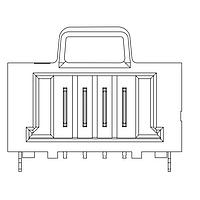 Samtec UMPT-04-01-L-RA-WT-P-FR Power Connectors 2.00 mm mPOWER(R) Ultra Micro Power Terminal