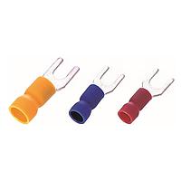 KS Terminals DSVEB5-1 Spade Vinyl, Easy Entry DIN 46237 Spade, 22-16 AWG, #10