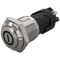 EAO 82-4162.2000.B001 Anti-Vandal 82-4162.2000.B001.pushbutton.maintained.16 mm.stainless steel.flush/raised.no LED.no colour.no LED.screw terminal.On OFF