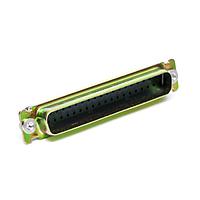 Cinch DCCF37P D-Sub Connectors - Standard Density DSUB 37 M CRIMP FLOA G ZINC