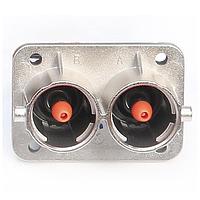 Amphenol Technical Products PL082T-301-10PM6-2 EV Connectors POWERLOK 10MM G2 2POS RCPT FLA