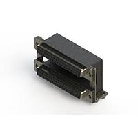 EDAC 662-037-664-040 Dual Port D-Sub Connectors Right-angle Dual Port D-Sub Connector