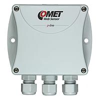 Comet P2520 Web Sensor - two channel remote (9-30 Vdc, Ethernet)