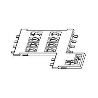 Amphenol FCI 7311S0725A01LF - 8P SMT LO PROFILE W/O POSITION PEGS
