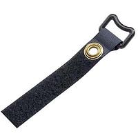 Panduit GCTC3S-X0 Hook and Loop Mounts Grommet Cinch Tie, 12.0L (305mm), Black