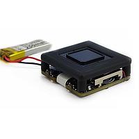 Vicharak CHHAVI-FB Fingerprint Sensor A wireless, open source, ESP32-based, FPC BM-Lite fingerprint sensor with a 200 mAh LiPo battery and a 3D-printed stand.