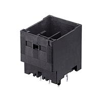 Molex 212210-0041 Shrouded CP3.3 Hdr 3.30mm DR Vrt PsLk GW 4Ckt Blk