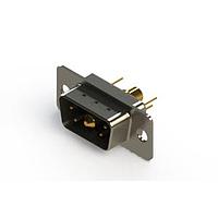 EDAC 627-5W1-624-4N1 Mixed Contact D-Sub Connectors Vertical Combo Dsub