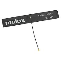 Molex 207901-0050 Passive Antenna 600MHz-6GHz MonoPole LP FlexAnntena 50mm