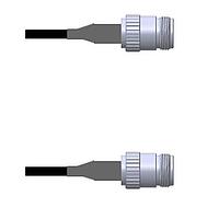 Amphenol Custom Cable Q-27027000M120i RF Cable Assemblies N-SJ/N-SJ LMR24 120I